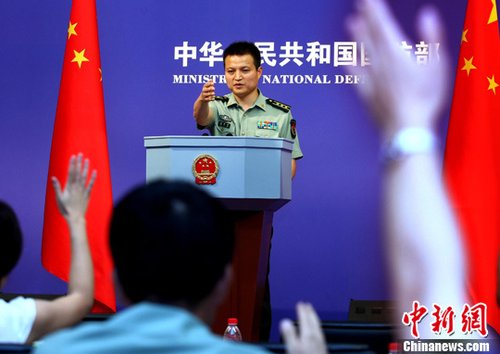 国防部：中国海军近期训练与当前南海局势无关