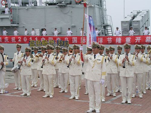 军乐队表演