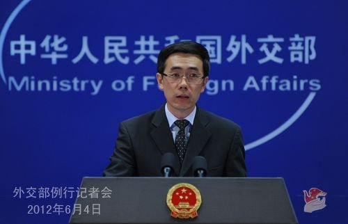 外交部：南海航行自由安全是中国利益所在(图)