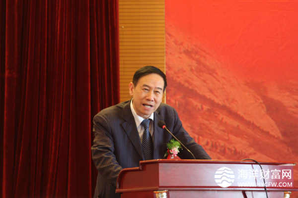 香港国际商会联合体主席陈功为大会致辞