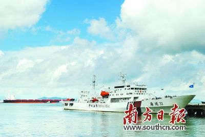     “海巡31”现代化、信息化程度很高。高笑 摄