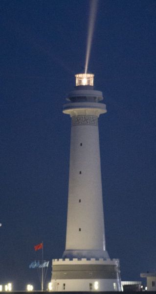 华阳灯塔（10月9日摄）。新华社记者陈益宸摄