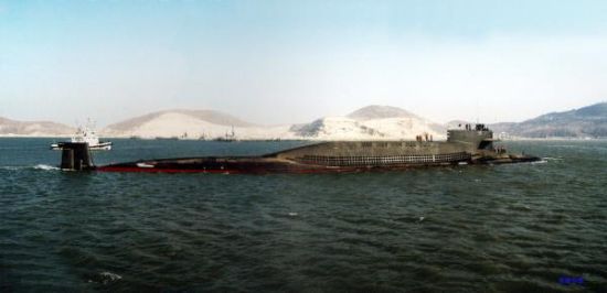 中国海军094型弹道导弹核潜艇 