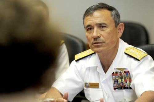 美国海军太平洋舰队司令哈里·哈里斯海军上将