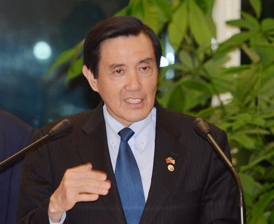 马英九3日投书媒体指出，李登辉的“钓鱼岛是日本的”说法是重大失言，应收回并向台湾民众道歉。图自台湾“中央社”