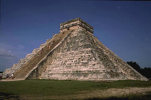 墨西哥奇琴伊察玛雅城邦遗址