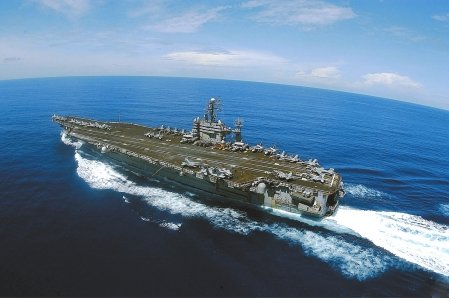 美国向西太平洋海域派出第2支航母战斗群(图)
