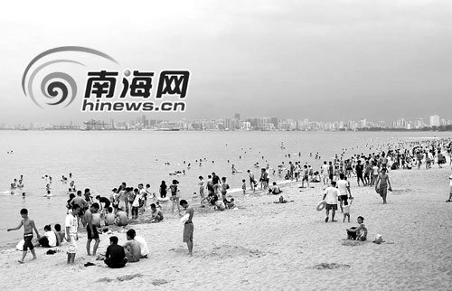 海南近岸清洁海域面积占9成多 海水依然湛蓝