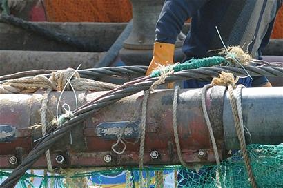 浙江渔船来青岛电网捕鱼 所到之处鱼类死绝