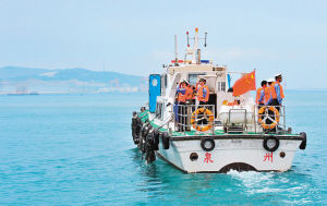 中国海监启动福建海岛联合执法行动