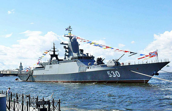 俄媒称中印等国将购50亿美元俄制海军装备(图)