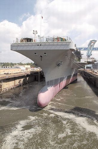 诺-格公司表示，CVN-77航母将于2009年1月服役