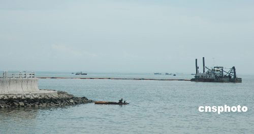 海口污水厂发生透水事故5人可能遇难(组图)