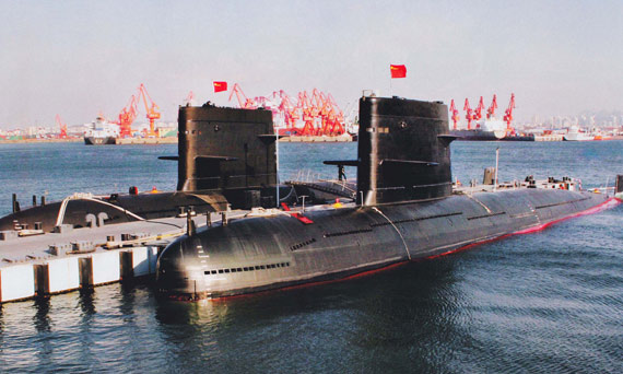 中国海军新型宋级常规潜艇