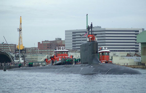 美国海军新一代攻击型核潜艇“弗吉尼亚”级SSN-776夏威夷号