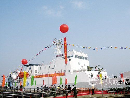 最先进渔政船首航钓鱼岛 钓鱼岛护渔将常态化