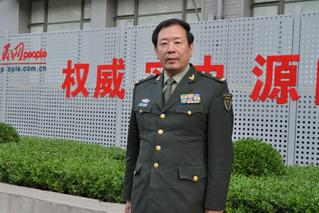 军事科学院世界军事研究部副部长罗援少将做客强国论坛