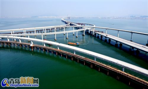 海湾大桥将“青岛、红岛、黄岛”串联起宏伟大青岛