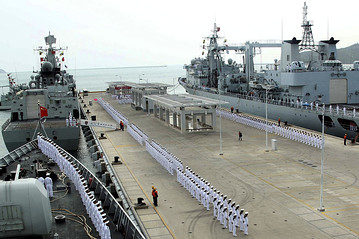 香港媒体称中国派军舰护航争取国际事务话语权