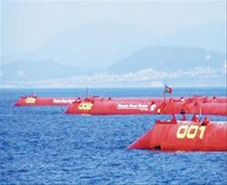 中国海洋大学造水下风车，用潮流发电