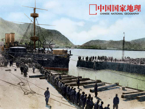 寻找北洋海军遗踪:定远号旗舰残骸被用来建别墅