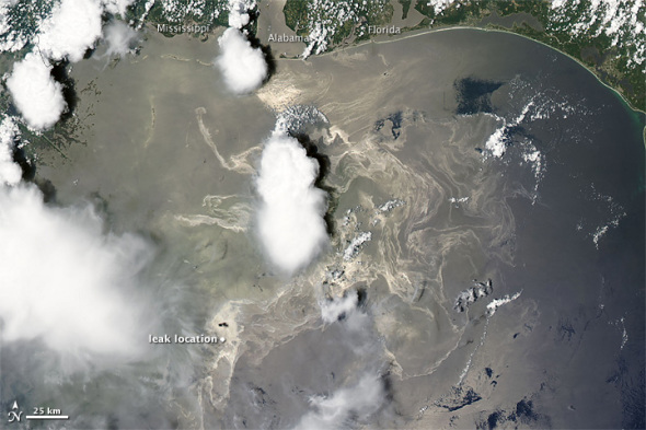 2010年6月19日卫星图片