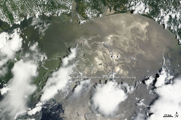 2010年6月18日卫星图片