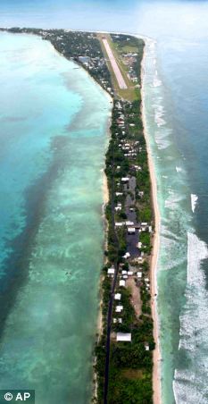 海平面的上升让图瓦卢岛国面临被淹没的命运
