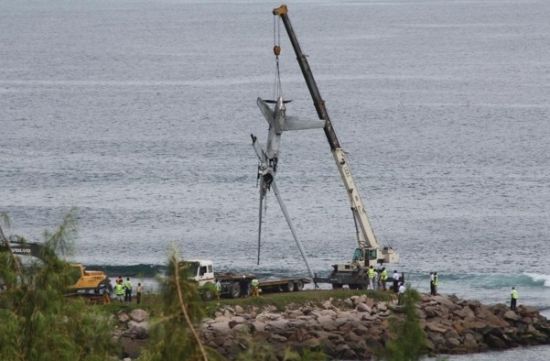 资料图：一架美国空军的MQ-9“死神”无人机在塞舌尔坠毁。