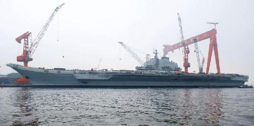中国航母8月10日试航航母舰长或由9人轮岗