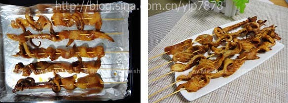蚝汁烤鱿鱼