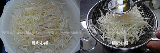 豆豉鲮鱼绿豆芽