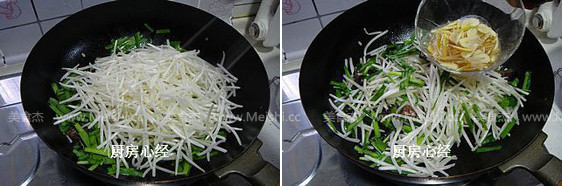 豆豉鲮鱼绿豆芽