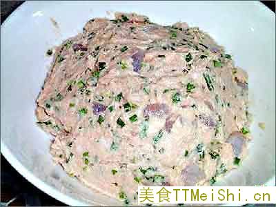海鲜煎饺的做法图片第3步