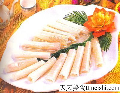 冬瓜海鲜卷的菜谱图片