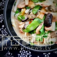 海鲜汤年糕的做法图解9