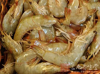 虾是最常见的食物
