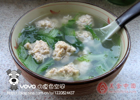 银带鱼丸汤