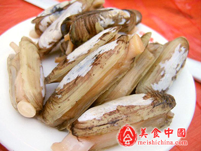 蛏肉的营养价值与做法