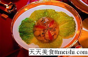 干贝鱼冻菜谱图片
