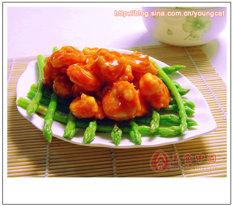 茄汁虾球