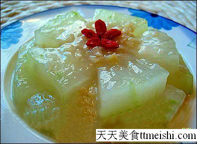 干贝冬瓜菜谱图片