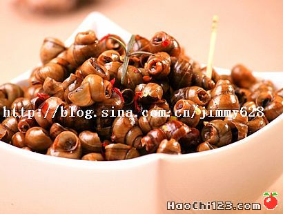 鲍鱼汁炒螺蛳[图]菜谱的做法图片
