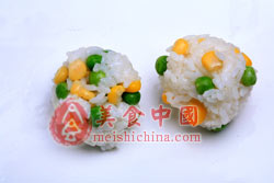 三文鱼北极贝鲜虾寿司