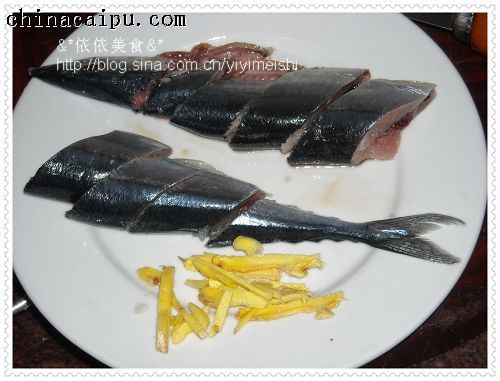 油煎秋刀鱼