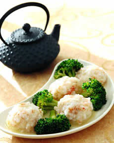 汤煎镶带子 菜谱图片