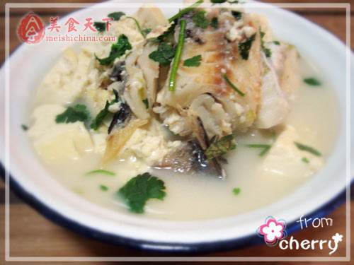 鳕鱼豆腐汤