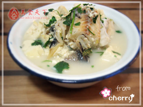 鳕鱼豆腐汤