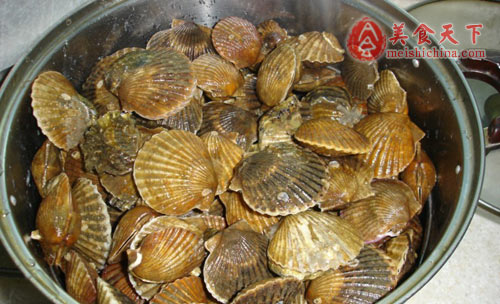 炒扇贝肉