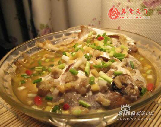清蒸鲳扁鱼